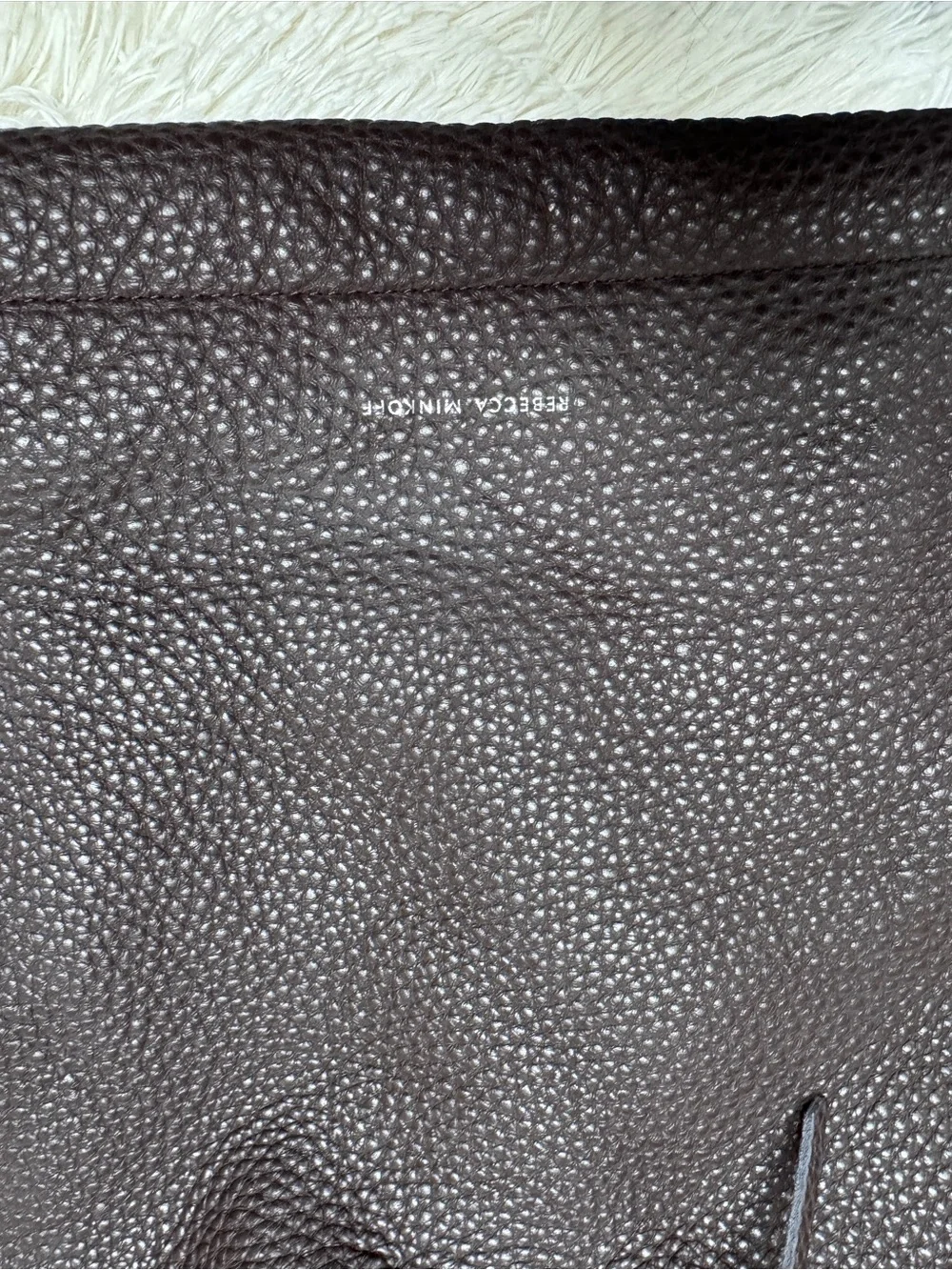 Rebecca Minkoff ‘Darren’ Signature Carryall Shoulder Bag - Black Coffee - Picture 6 of 8